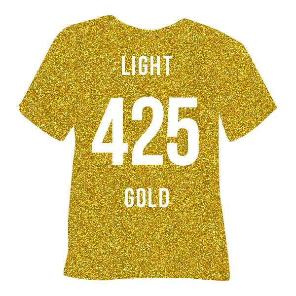GLITTER LIGHT GOLD POLI FLEX PEARL - 425