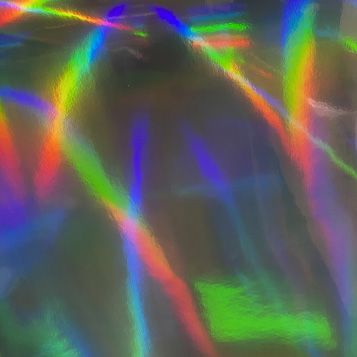 Styletech Holographic Adhesive 30cm - Rainbow Chrome