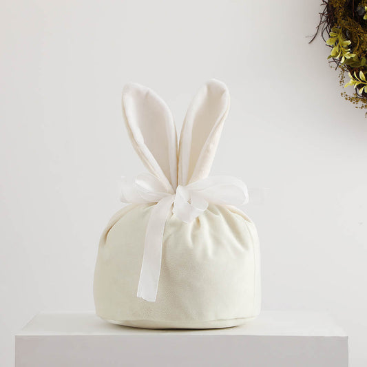 Velvet Bunny Bag BLANK - Cream
