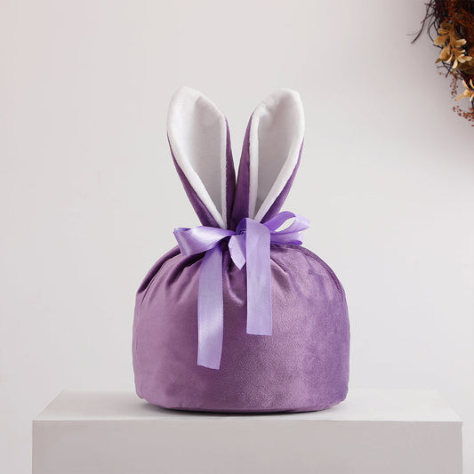 Velvet Bunny Bag BLANK - Dark Purple