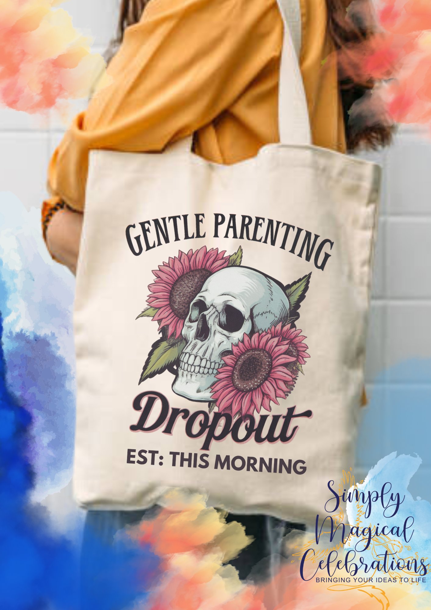 Gentle Parenting Dropout Tote