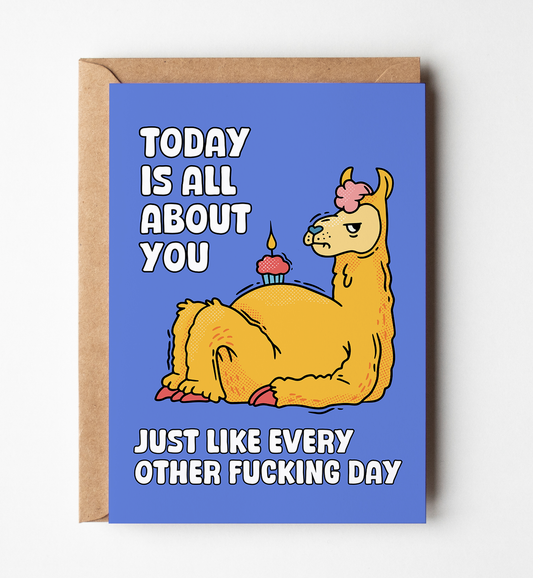 Funny Rude Birthday Card