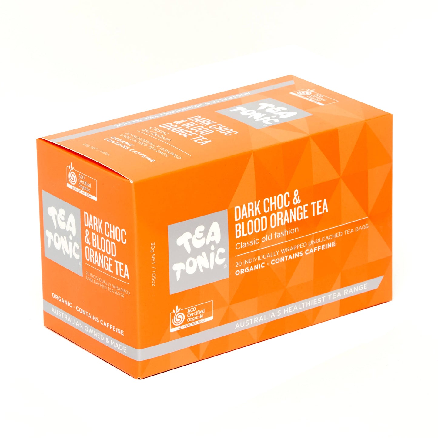 Blood Orange & Dark Chocolate Tea* - 20 Teabags Box - Tea Tonic