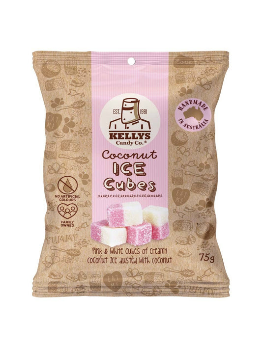 Coconut Ice Cubes - Snack Pack 75g