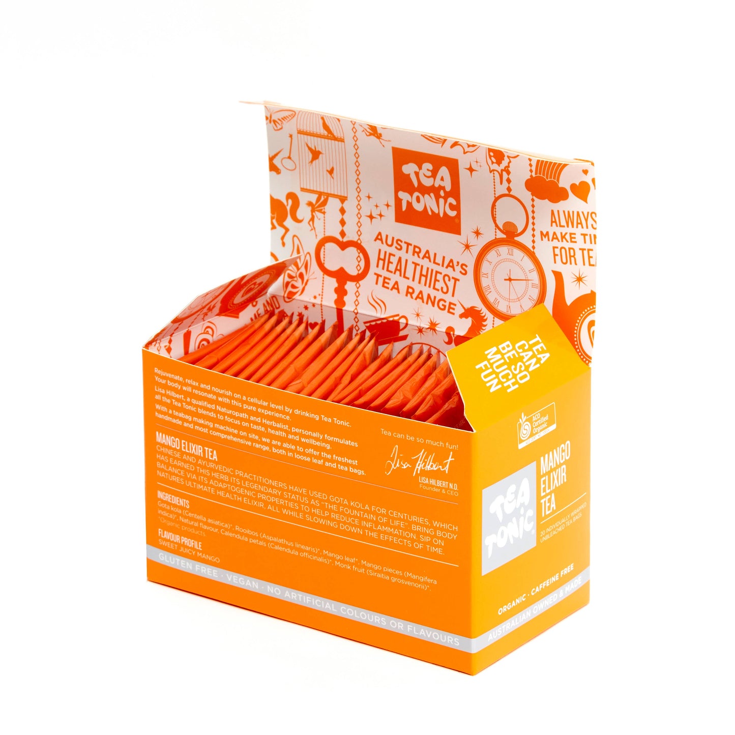 Mango Elixir Tea - 20 Teabags Box