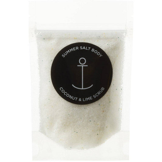 Summer Salt Body - Mini Coconut & Lime Salt Scrub - 40g