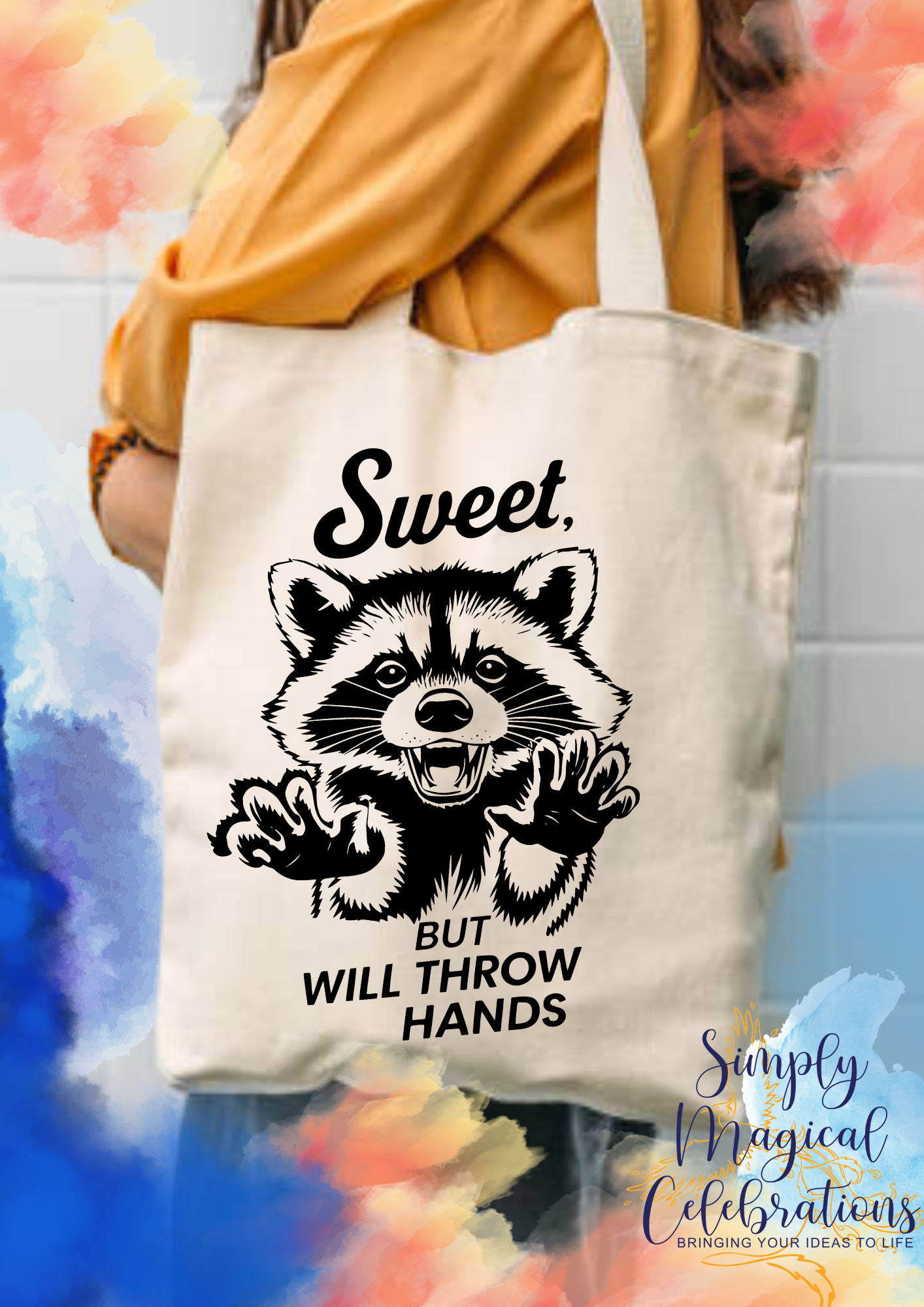 Sweet little Racoon Tote