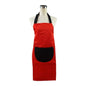 Red and Black  Apron BLANK