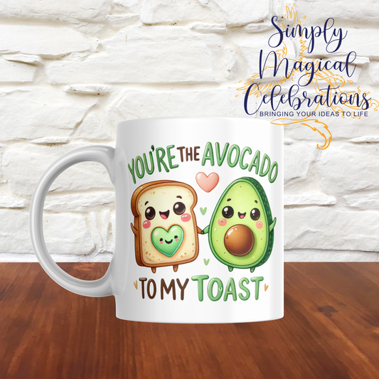 Cheesy Couples Mug - AVOCADO TO TOAST