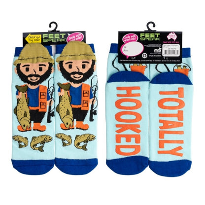 Totally Hooked Grip Socks