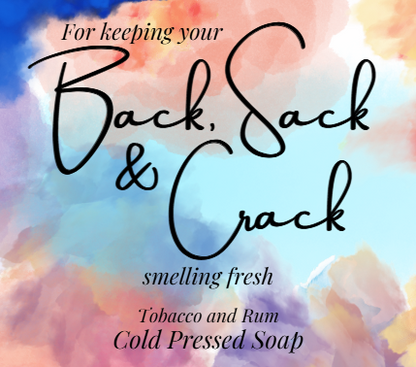 Back, Sack and Crack Cold Pressed Soap