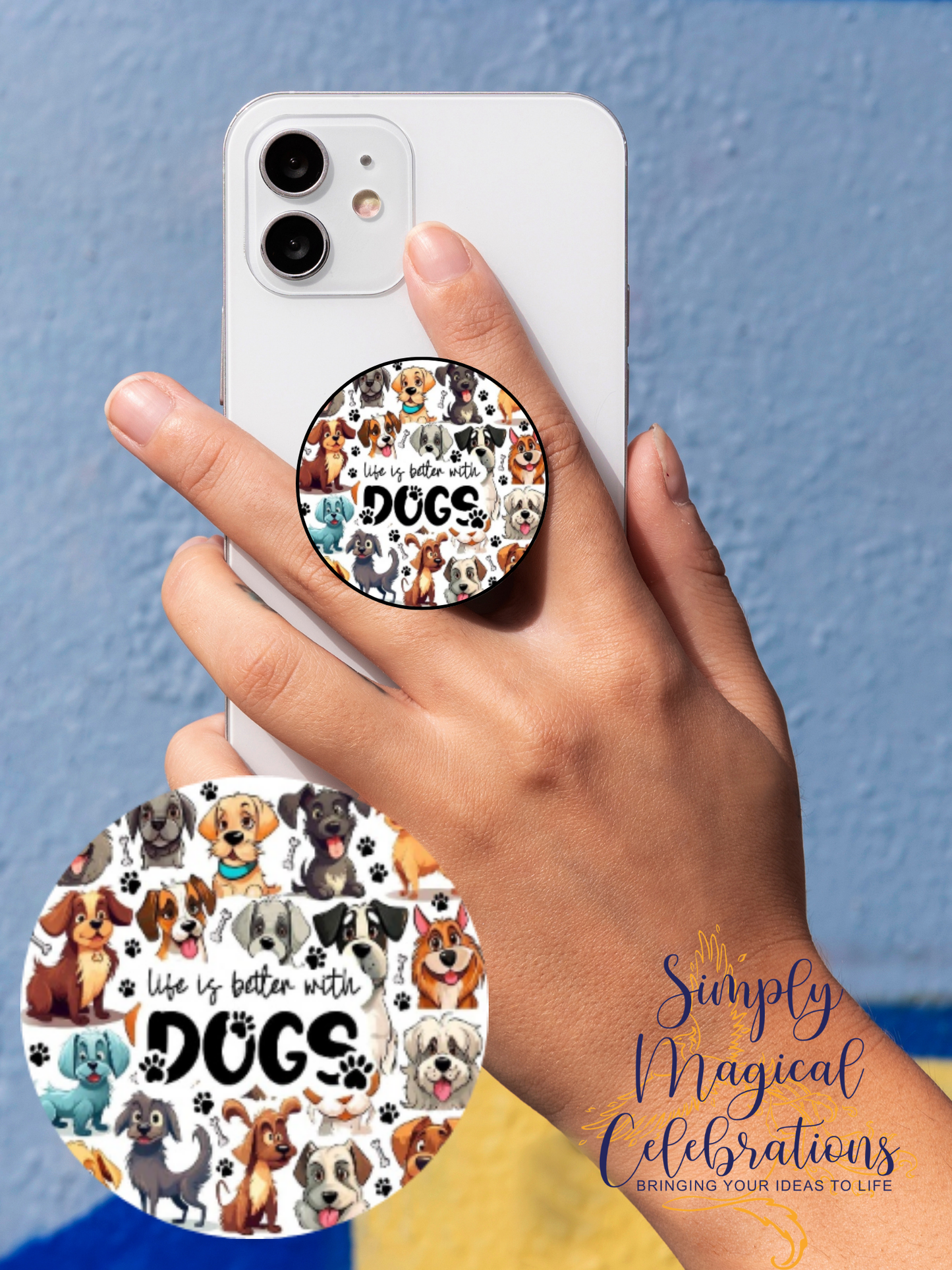 Better with Dogs  - Pop Socket