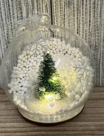 Light Up Christmas Tree Bauble