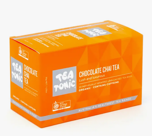 Chocolate Chai Tea Tonic Tea Bags 20pk