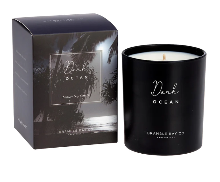 Dark Ocean Tumbler Candle