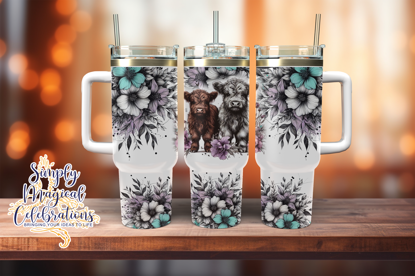 Duo of Heifers 40oz Tumbler