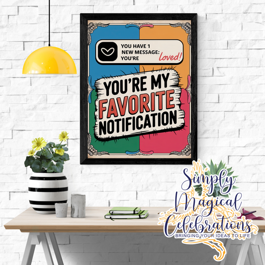 Best Notification -A4 Metal Sign