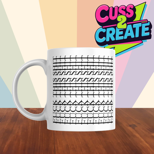 Fuck This Shit Tyre Tread Mug