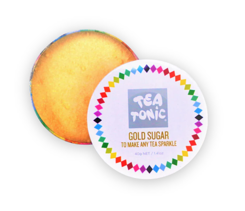 Gold Sugar Travel Tin 40g - Tea Tonic