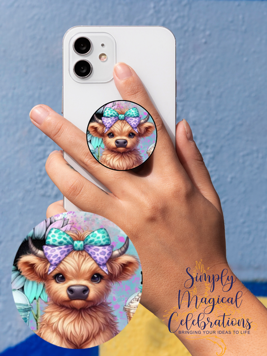 Hot Mess Cow  - Pop Socket