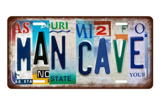 Metal Sign - Man Cave