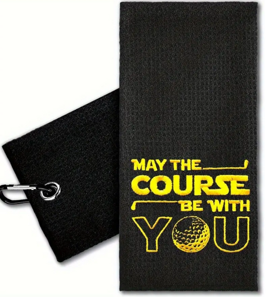 Golf Towel - May the Course