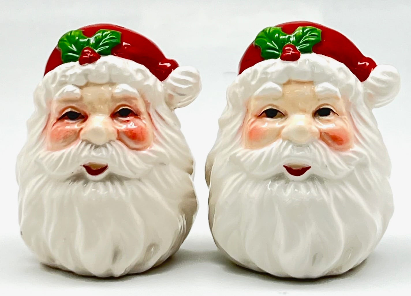 Santa Head Salt and Pepper Shakers