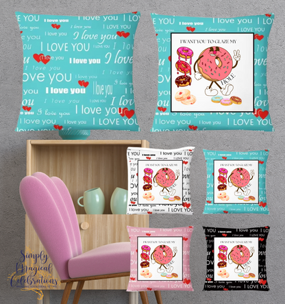 Glaze It  Printed Cushion Cover