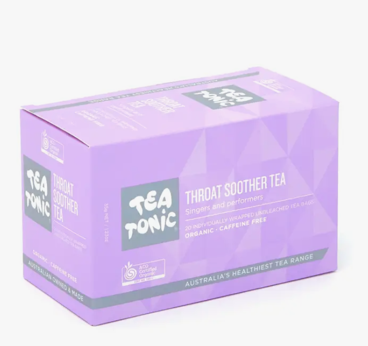 Throat Soother  Tea Tonic Tea Bags 20pk