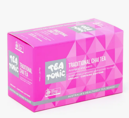 Traditional Chai Tea Tonic Tea Bags 20pk