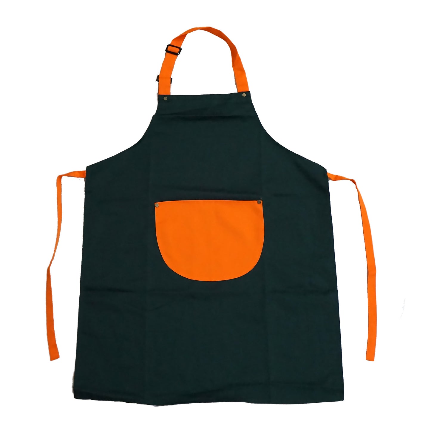 Green and Orange Apron BLANK