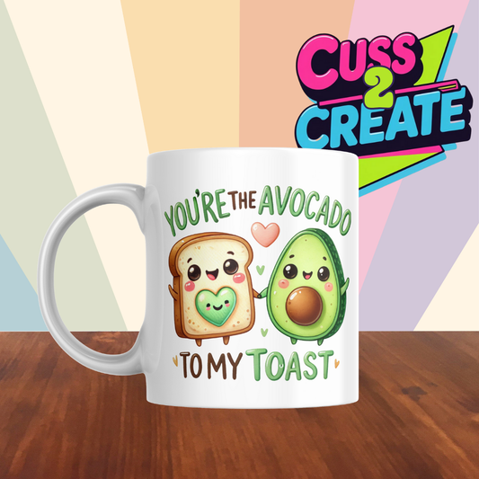 Cheesy Couples Mug - AVOCADO TO TOAST