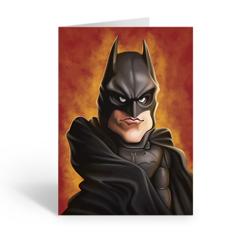 Batman Loud Mouth Talking Card