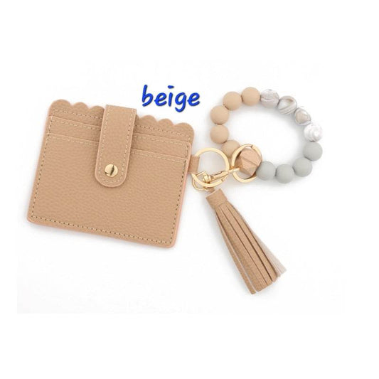 Silicone ID Wallet- BEIGE