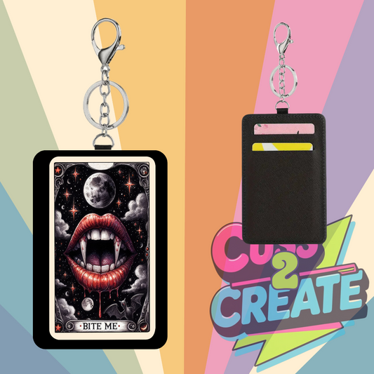 Tarot Card Bite Me Card Wallet