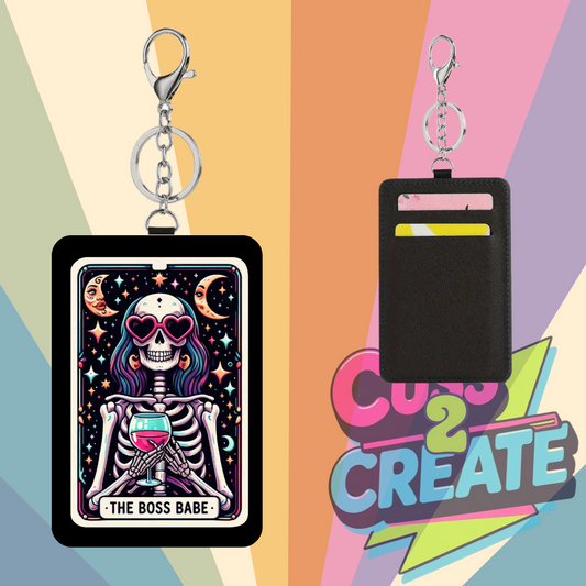 Tarot Card Boss Babe Card Wallet
