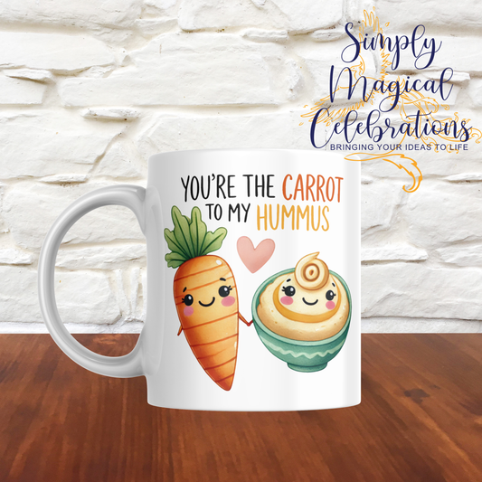 Cheesy Couples Mug - CARROT TO HUMMUS