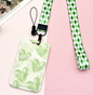 Lanyard with Card Holder - NICE GREEN