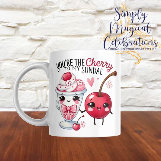 Cheesy Couples Mug - CHERRY TO SUNDAE