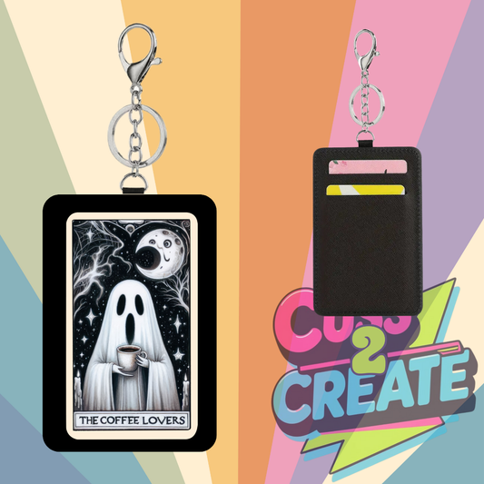 Tarot Card Coffee Lover Card Wallet