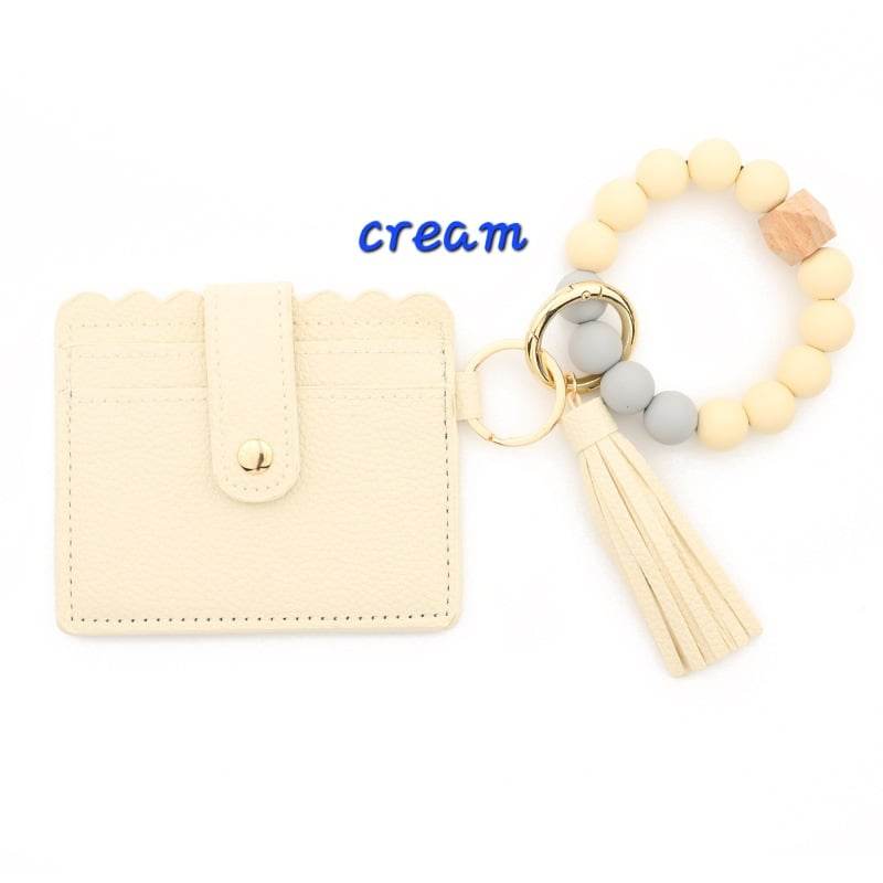 Silicone ID Wallet- CREAM