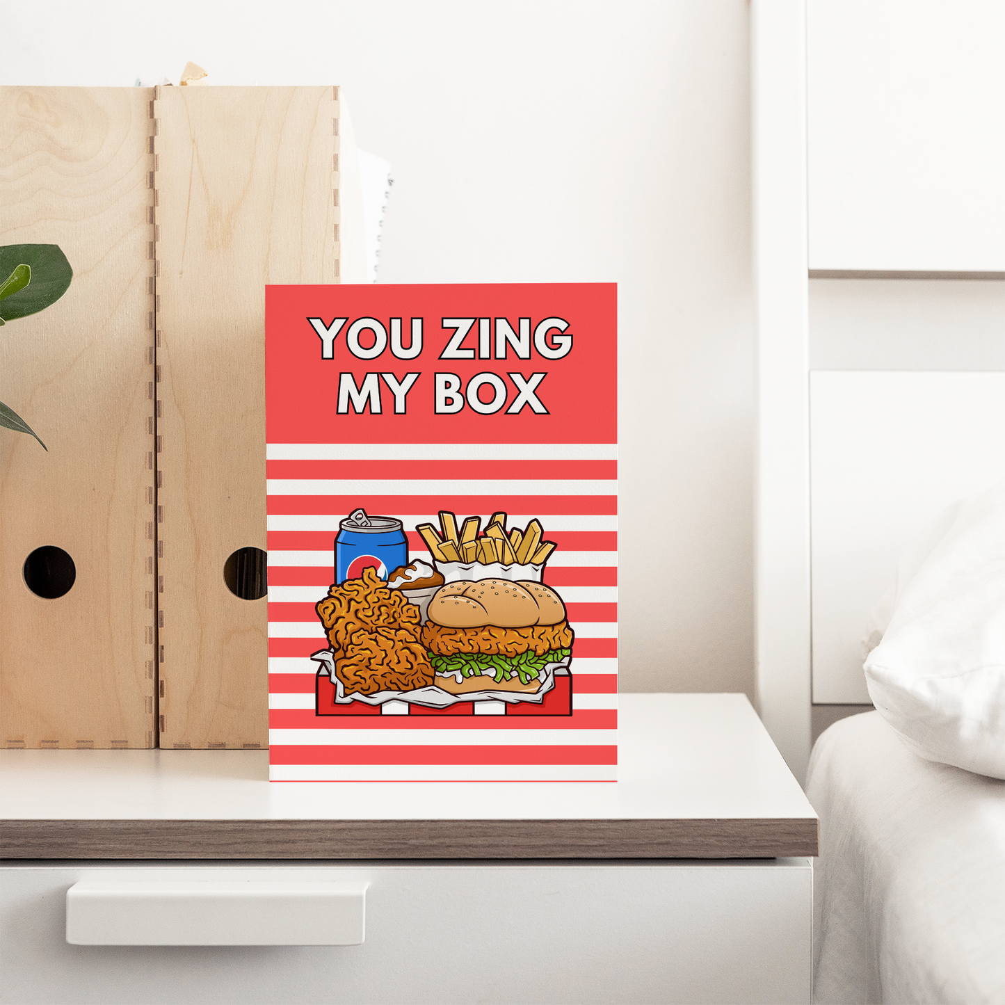 You Zing my Box Greeting Card