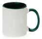 11oz  Mug DARK GREEN BLANK