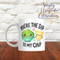 Cheesy Couples Mug - DIP TO MY CHIP