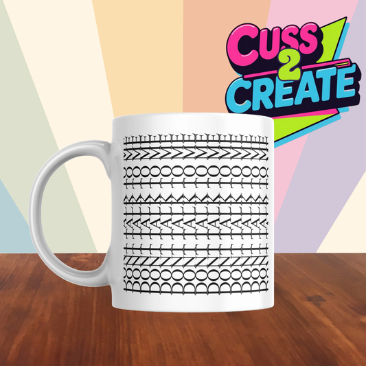 Don’t Talk to Me Tyre Tread Mug