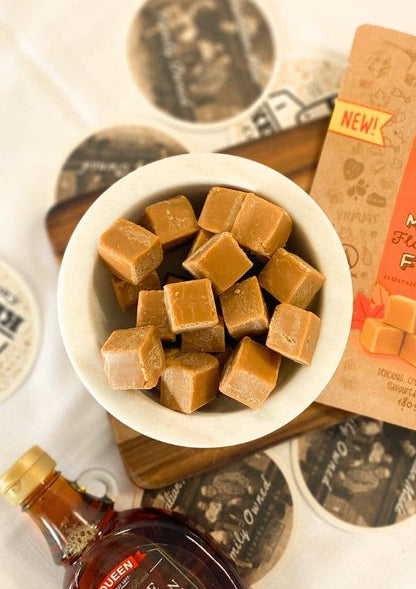 Maple Flavoured Fudge - Pouch 180g
