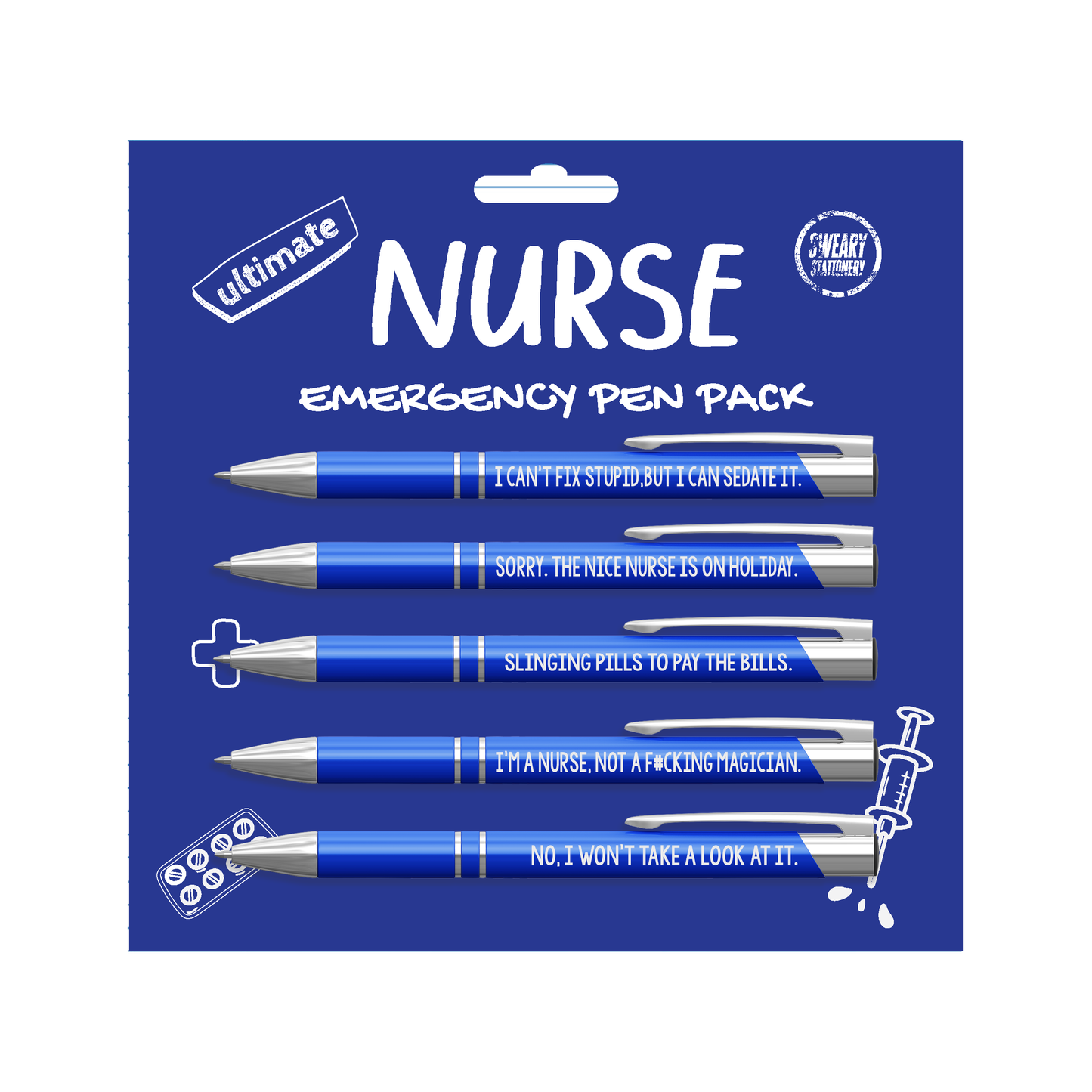 Im a Nurse not a Magician Pen with Personality