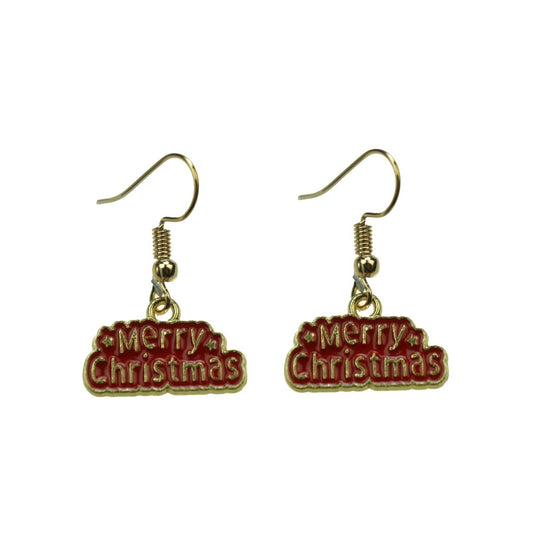 Merry Christmas Earrings