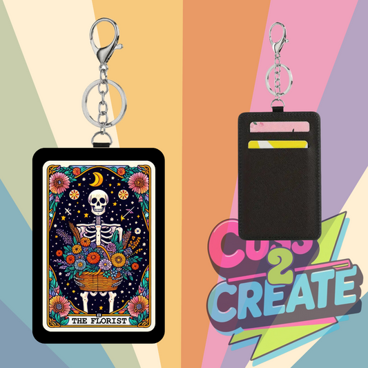 Tarot Card The Florist Card Wallet