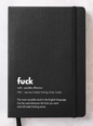 Fuck Definition Notebook - BLACK